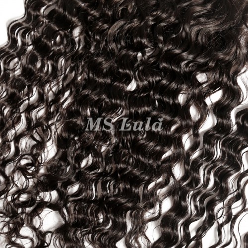 Virgin Hair Water Wave 13x4 13x6 Transparent Lace Frontal | Human Hair Wig | Lace Front